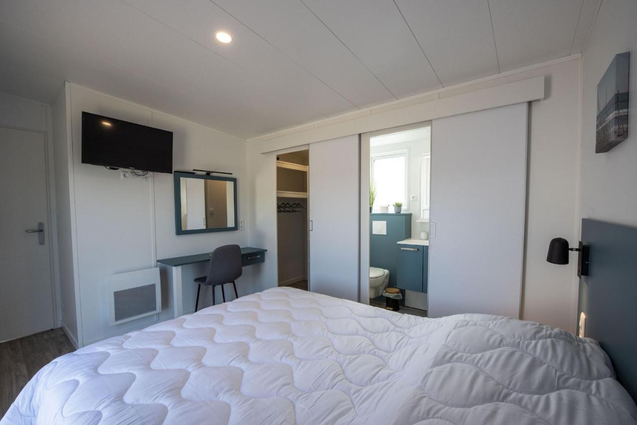 Chalet Pour 6 Dans Un Domaine Avec Piscine Brétignolles-sur-Mer Exteriör bild