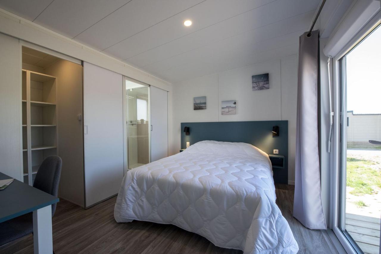 Chalet Pour 6 Dans Un Domaine Avec Piscine Brétignolles-sur-Mer Exteriör bild